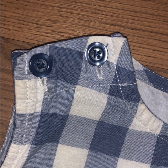 BABY GAP GINGHAM EYELET DRESS - Picture 2 of 4
